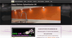 Desktop Screenshot of glasskitchensplashbacks.com